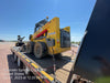 Wacker Neuson SW24 Wacker Neuson SW24 8k Wheeled Skid Loader, CAB , ISO , Bucket Leveling, 75" Bucket LP w/ smooth bolt on edge, Pallet Forks