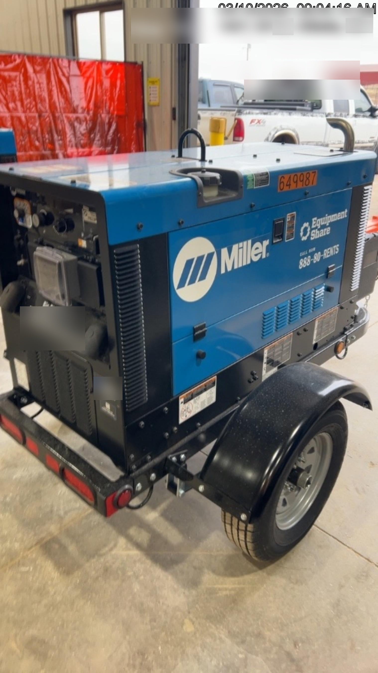 2026 MILLER ELECTRIC BIG BLUE 400