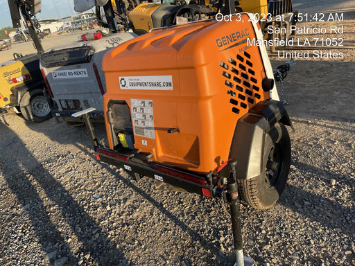2023 Generac MLT2 Diesel, Flex Switch 120V Input, Powerzone Controller, (4) 320W LED Lights, 4kW Generator, 39.9 Gal Fuel Tank, 2" Ball, T3