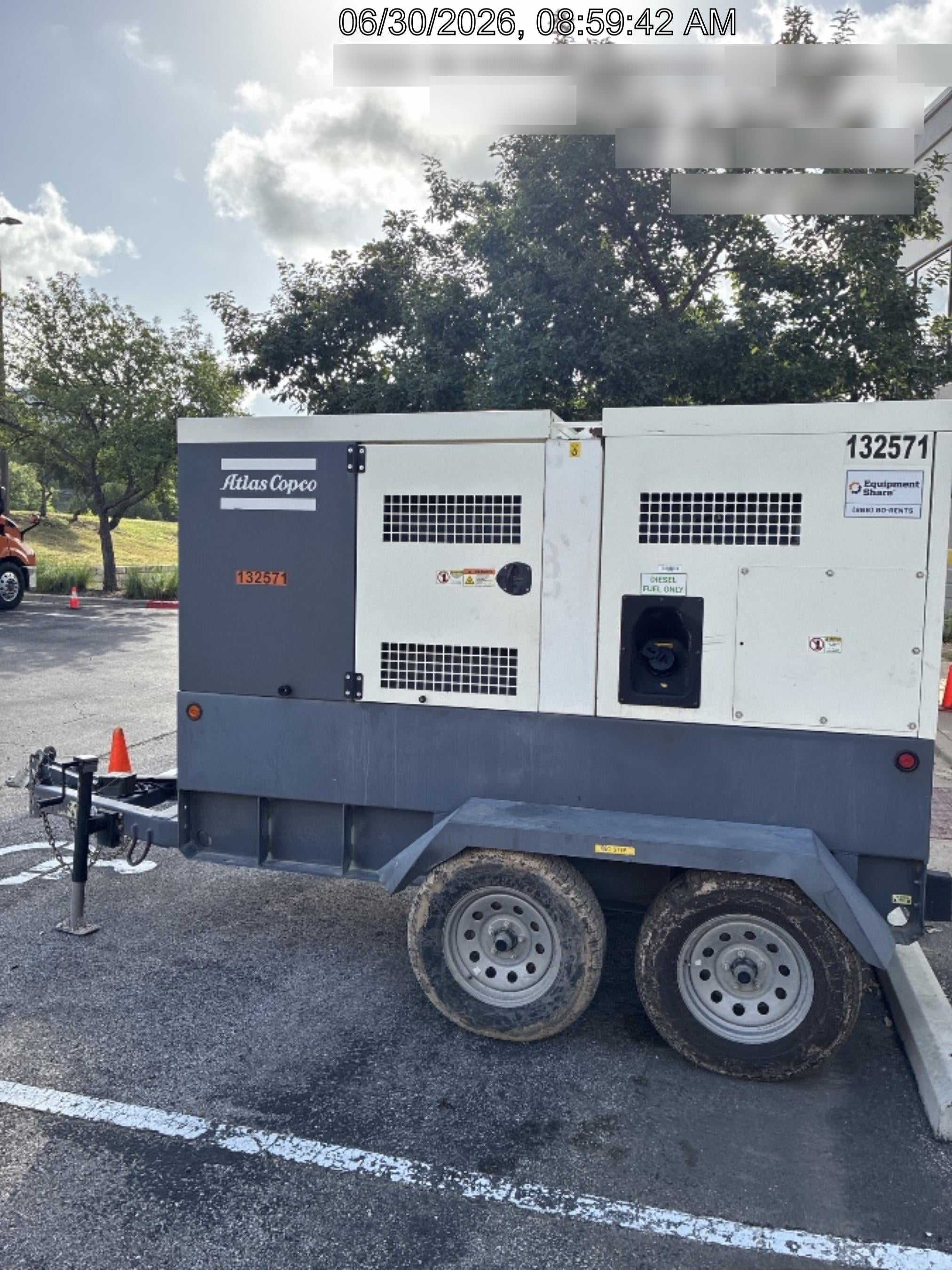 2021 ATLAS COPCO QAS 125