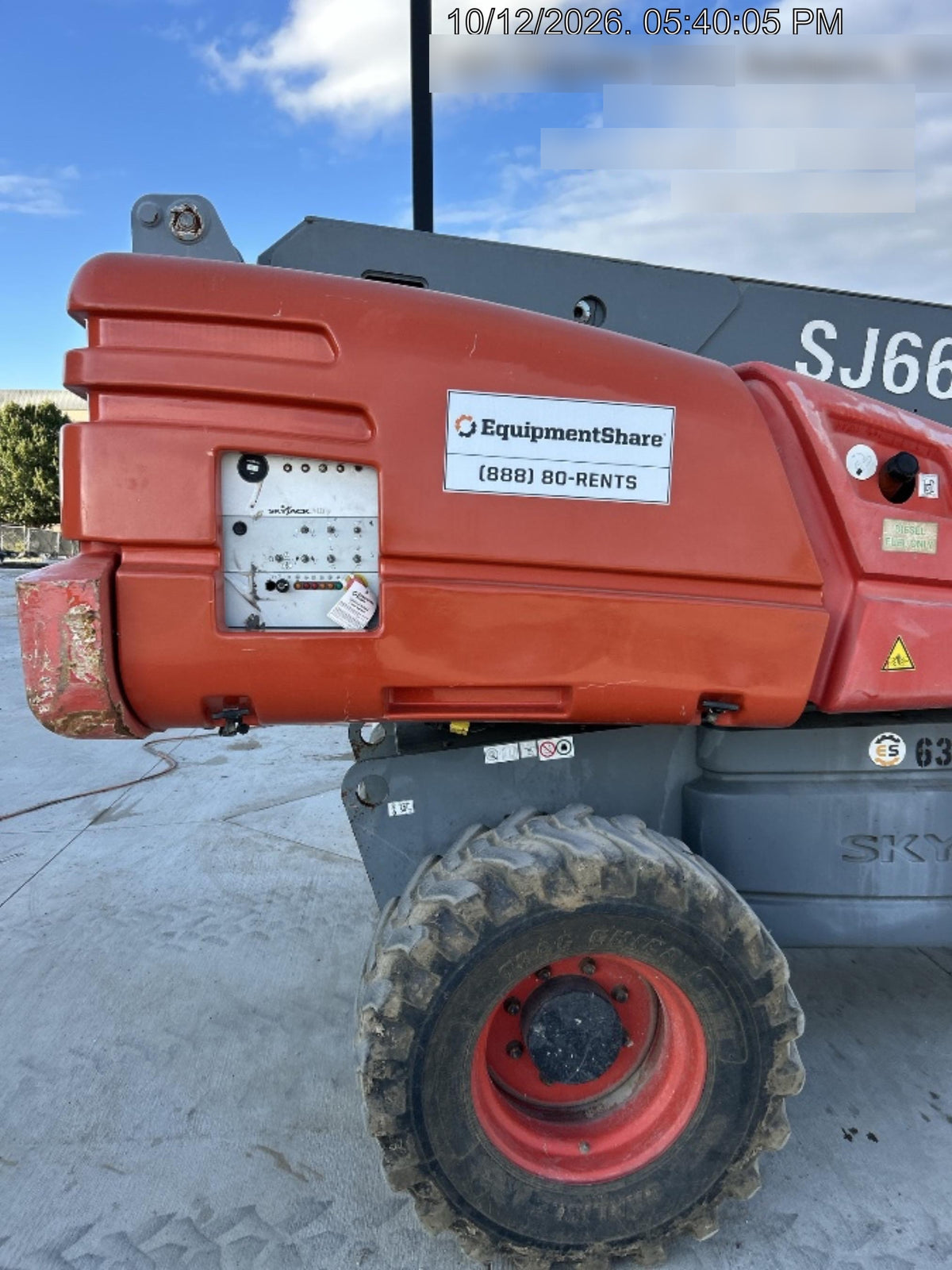 2017 SKYJACK SJ66T