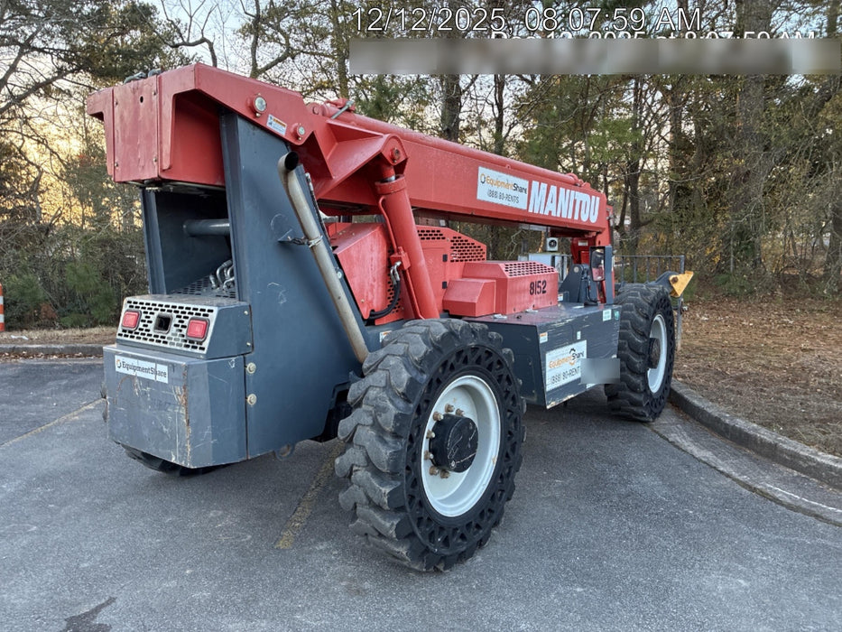 2018 Manitou MTA10055 Manitou MTA 10055 w/Open ROPS, Work Lights/Strobe, Aux Hyd, Solid Tires, Lift Hook, 66" Carriage, 60" Forks