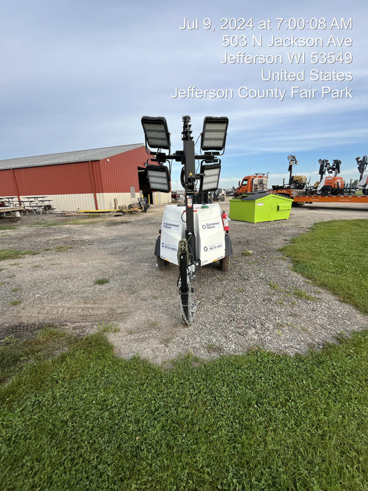 2024 Generac MLT2 Diesel, Flex Switch 120V Input, Powerzone Controller, 
(4) 320W LED Lights, 4kW Generator, 39.9 Gal Fuel Tank, 2" Ball, T3