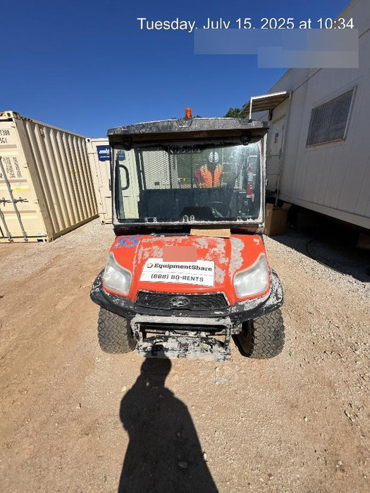 2019 Kubota RTV-X900G-H - 2 Passenger 4wd Utility Cart, LED Strobe, Windshield Tempered Glass, Plastic Canopy, Backup Alarm