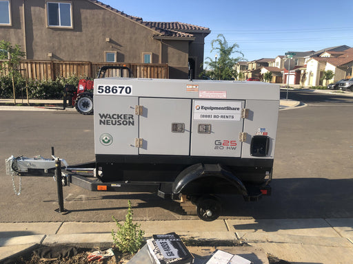 2020 WACKER NEUSON G25