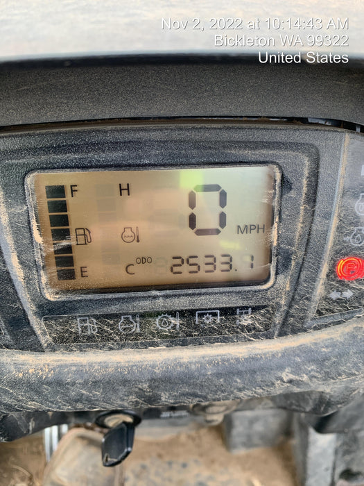 2022 Kubota RTV-X1140W-H Plastic Canopy, Windshield Acrylic Clear, LED Strobe Light, Wire Harness Kit, Back up Alarm