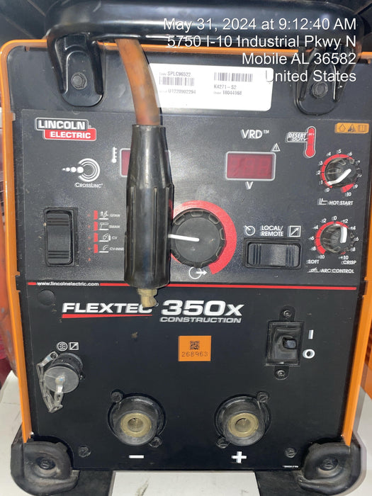 2022 LINCOLN ELECTRIC FLEXTEC 350X