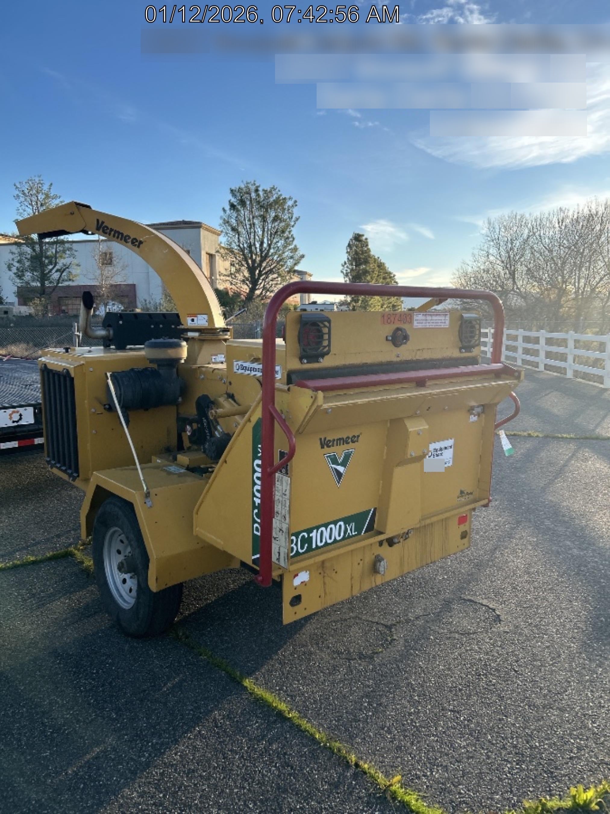 2021 VERMEER BC1000XL Diesel