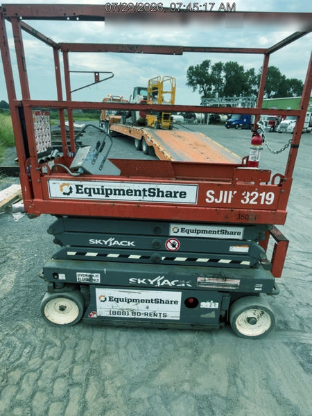 2019 Skyjack SJIII-3219 Standard Options, Trojan Batteries