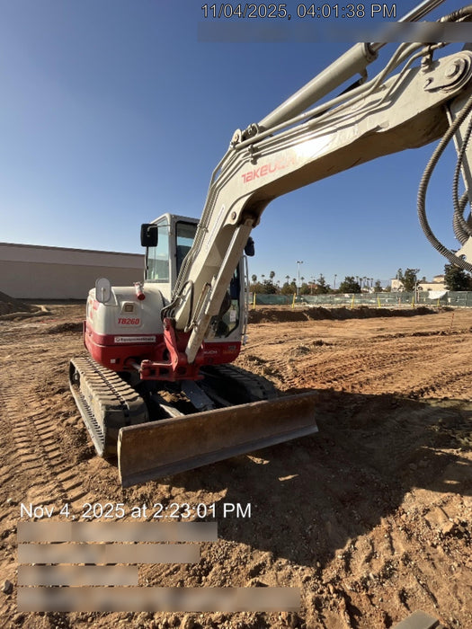 2021 TAKEUCHI TB260-CR