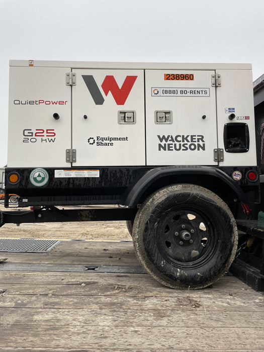 2022 WACKER NEUSON G25