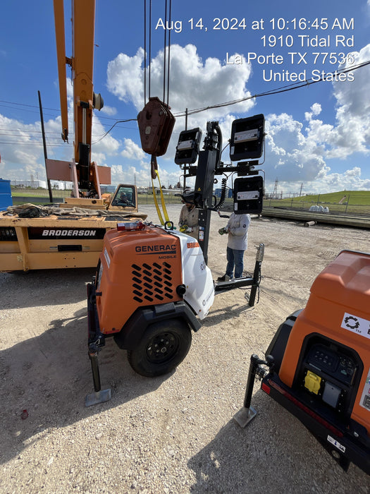 2023 Generac MLT2 Diesel, Flex Switch 120V Input, Powerzone Controller, 
(4) 320W LED Lights, 4kW Generator, 39.9 Gal Fuel Tank, 2" Ball, T3