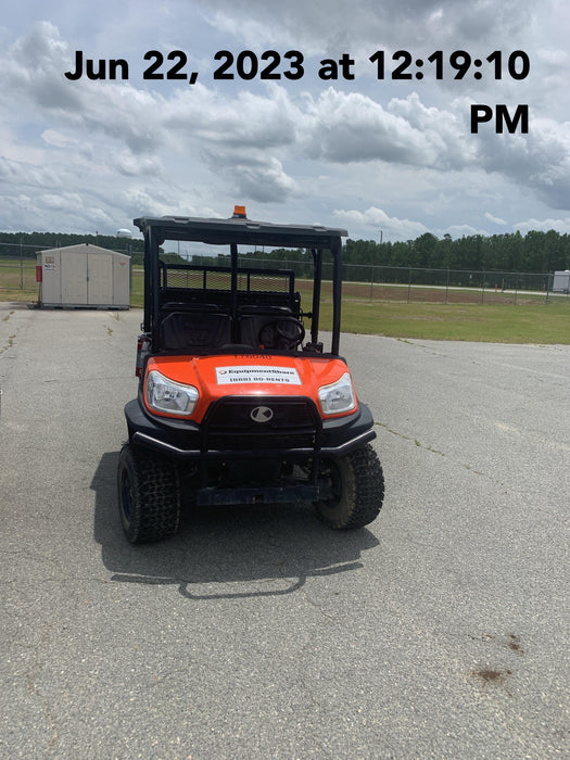 2021 Kubota RTV-X1140W-H Plastic Canopy, Windshield Acrylic Clear, LED Strobe Light, Wire Harness Kit, Back up Alarm