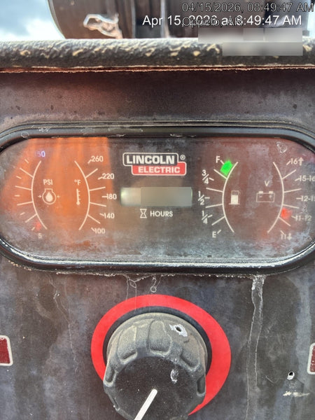 2021 Lincoln Electric Vantage 549X Ready Pak 3, ORANGE (includes trailer, cable rack, fender light kit)