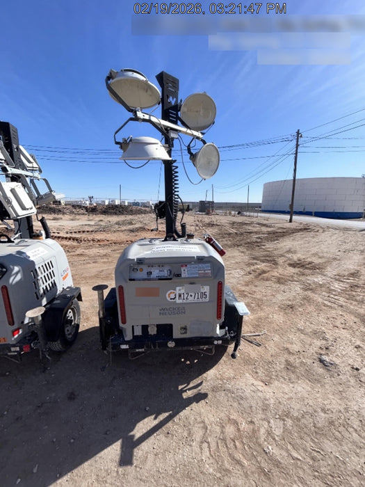 2018 Wacker Neuson LTV6K-MH Wacker Neuson LTV6K Towable Light Tower