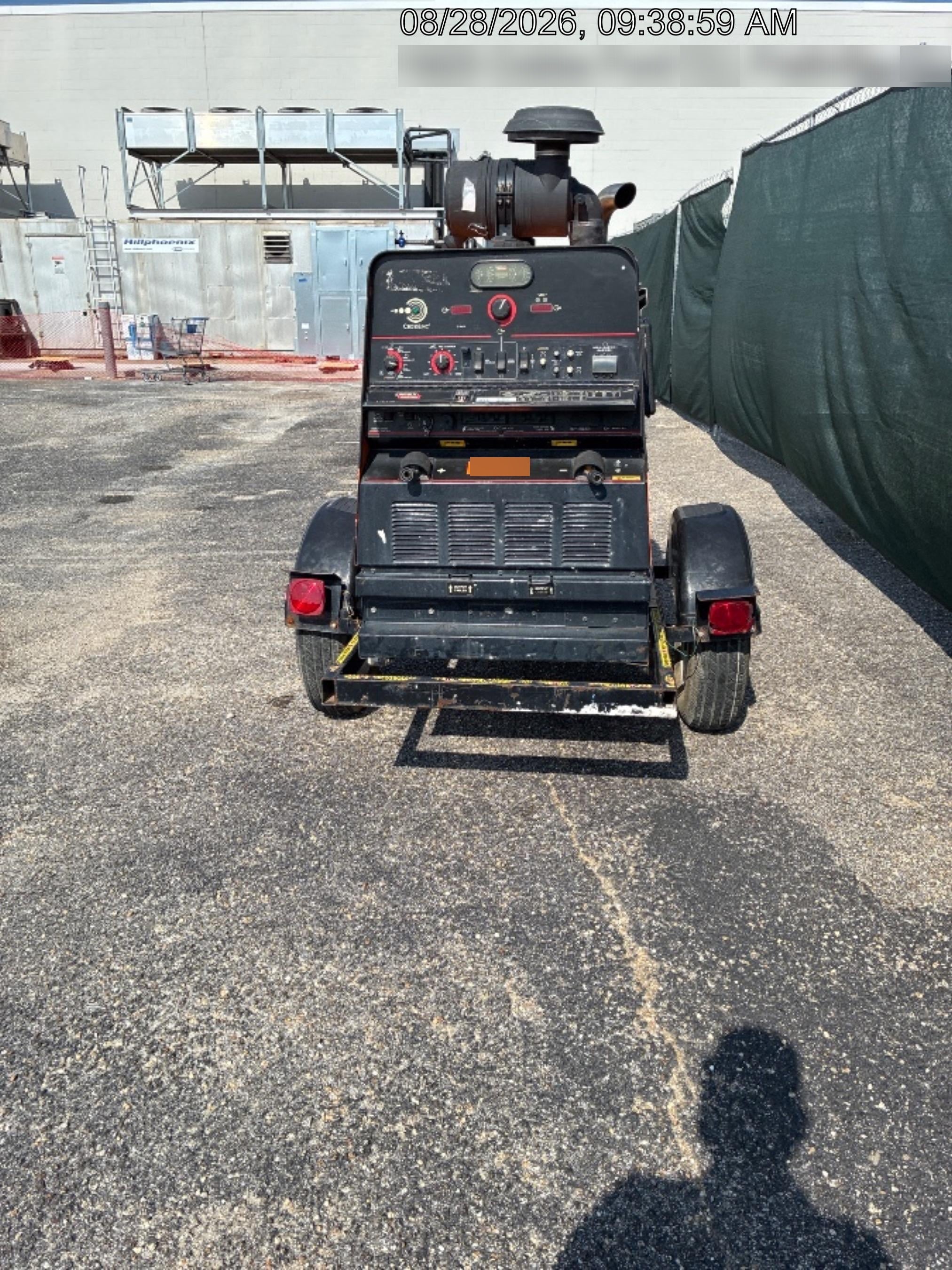 2021 Lincoln Electric Vantage 549X Ready Pak 3, ORANGE (includes trailer, cable rack, fender light kit)