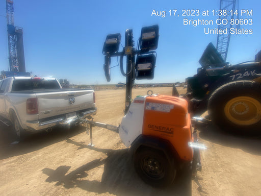 2023 Generac MLT2 Diesel, Flex Switch 120V Input, Powerzone Controller, (4) 320W LED Lights, 4kW Generator, 39.9 Gal Fuel Tank, 2" Ball, T3