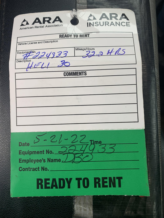 2022 HELI CPQYD30-KU1H - QUAD