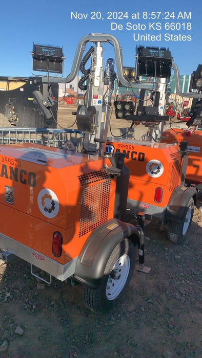 2024 Wanco WLTT-4MM4K Diesel, Deep Sea Controller, Shore Power Plug, Auto Start, (4) 350W LED Floodlights, 4kW Generator, 60 Gal Fuel Tank, 2" Ball, T3