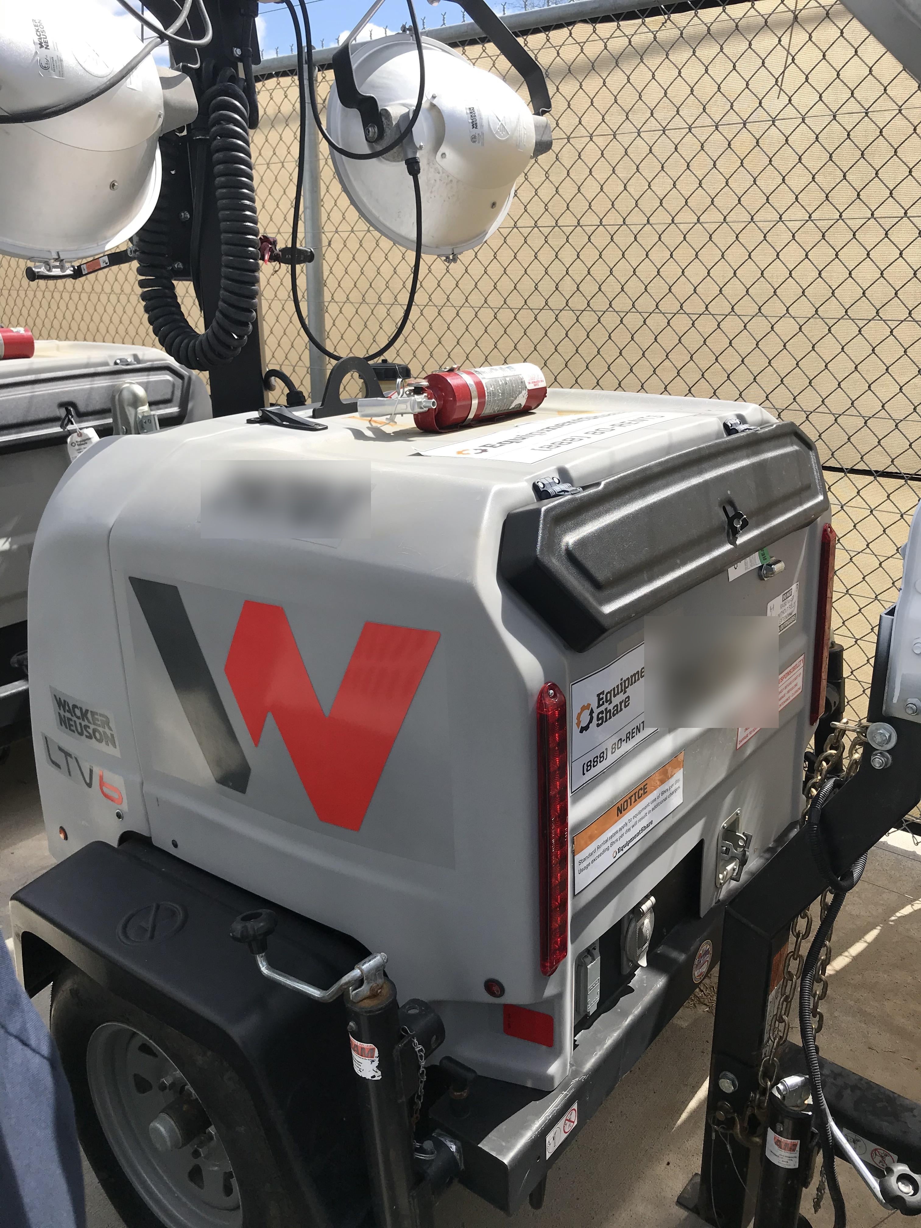 2019 Wacker Neuson LTV6L-MH Standard Options