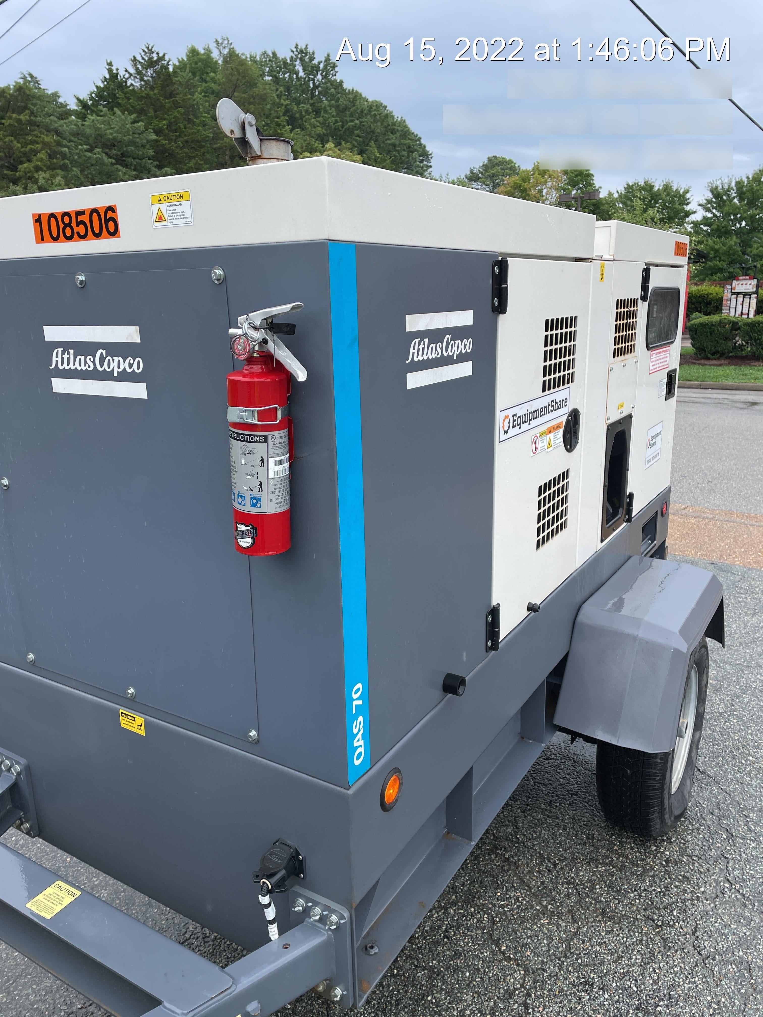 2020 ATLAS COPCO QAS 70