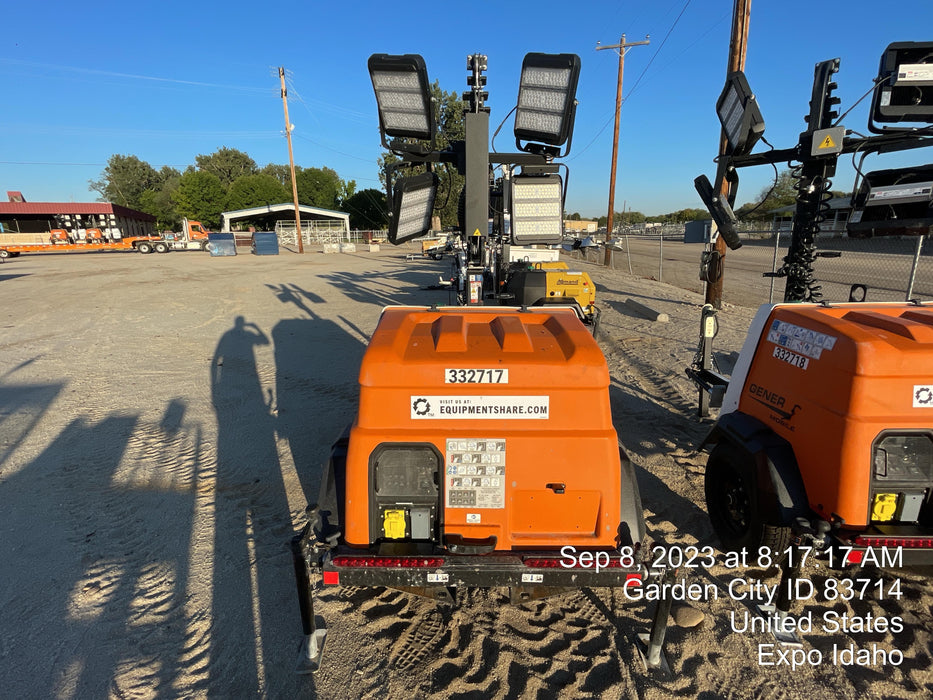 2023 Generac MLT2 Diesel, Flex Switch 120V Input, Powerzone Controller, (4) 320W LED Lights, 4kW Generator, 39.9 Gal Fuel Tank, 2" Ball, T3