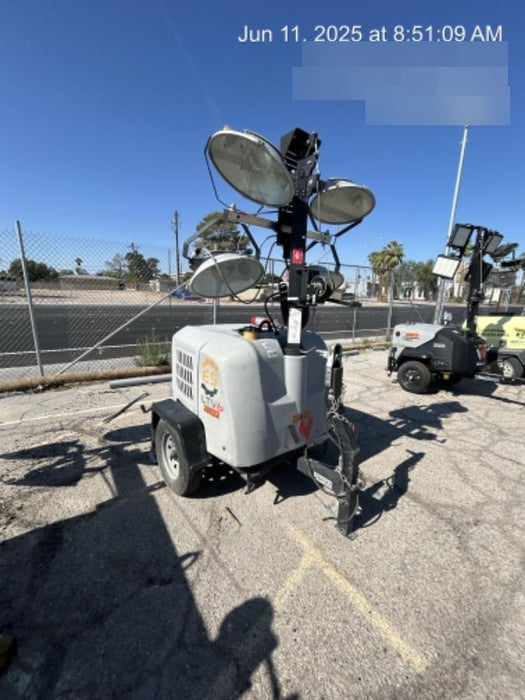 2018 Wacker Neuson LTV6L-MH Wacker Neuson LTV6L Mobile Light Tower w/Fuel Level Sensor Installed
