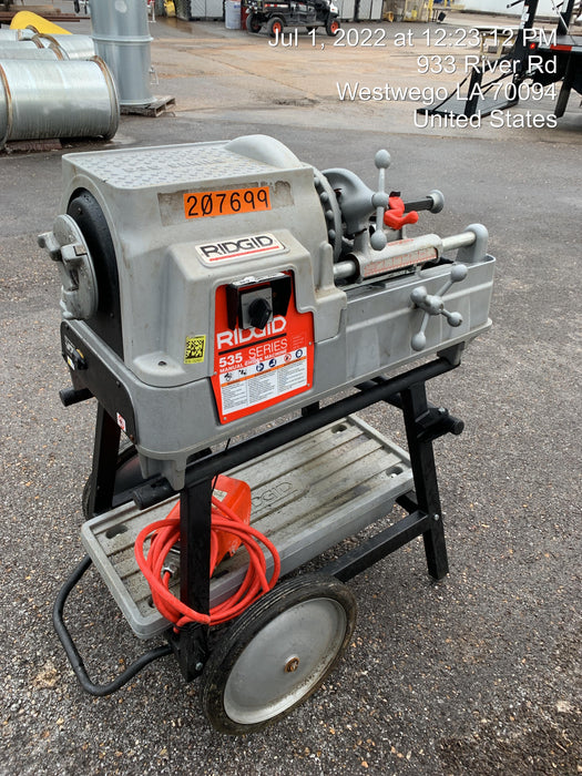 2021 RIDGID 535