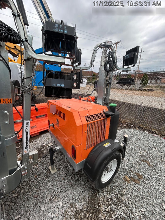 2024 Wanco WLTT-4MM4K Diesel, Deep Sea Controller, Shore Power Plug, Auto Start, (4) 350W LED Floodlights, 4kW Generator, 60 Gal Fuel Tank, 2" Ball, T3