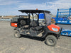 2022 Kubota RTV-X1140W-H Plastic Canopy, Windshield Acrylic Clear, LED Strobe Light, Wire Harness Kit, Back up Alarm