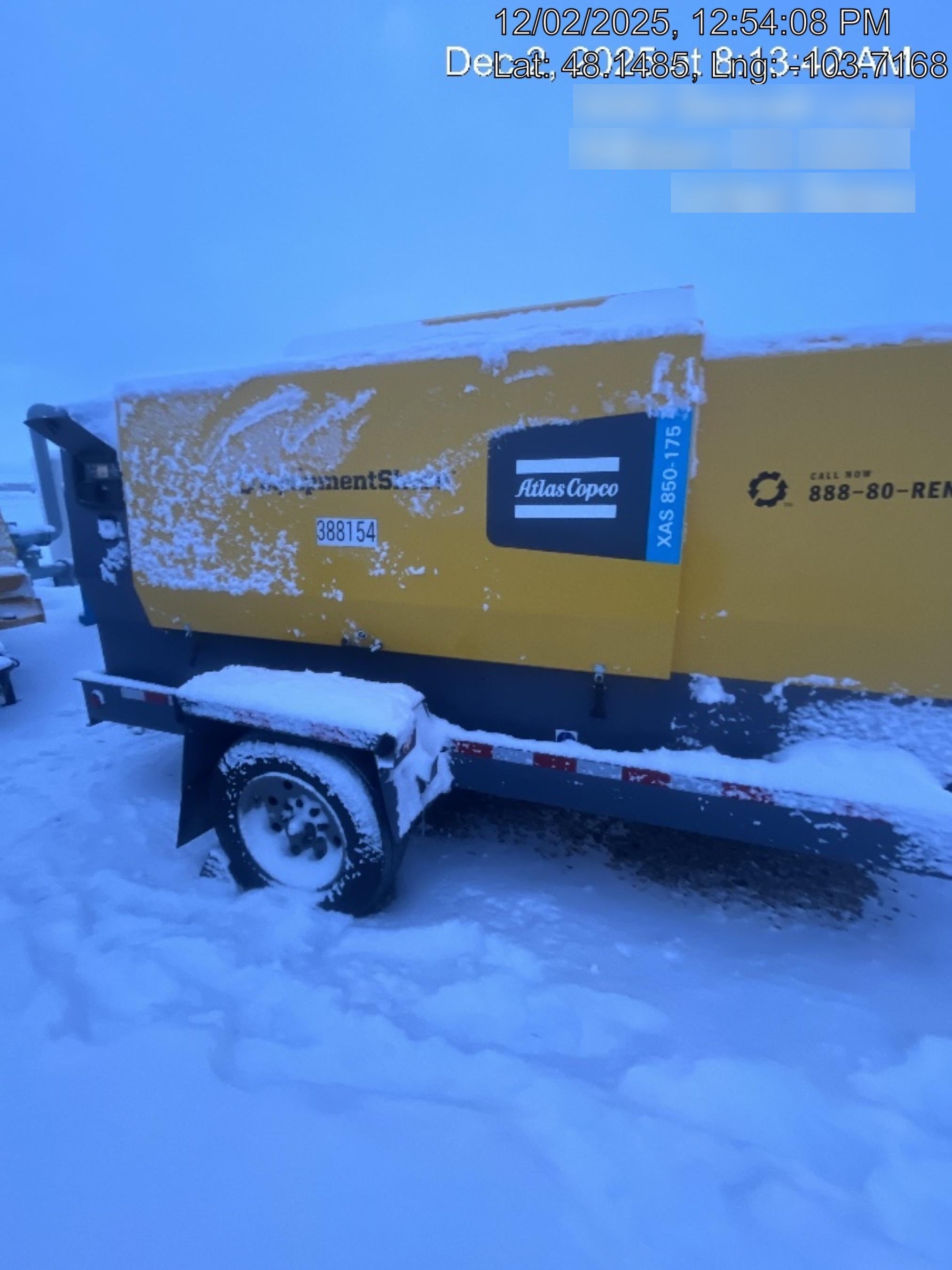 2024 ATLAS COPCO XAS 850