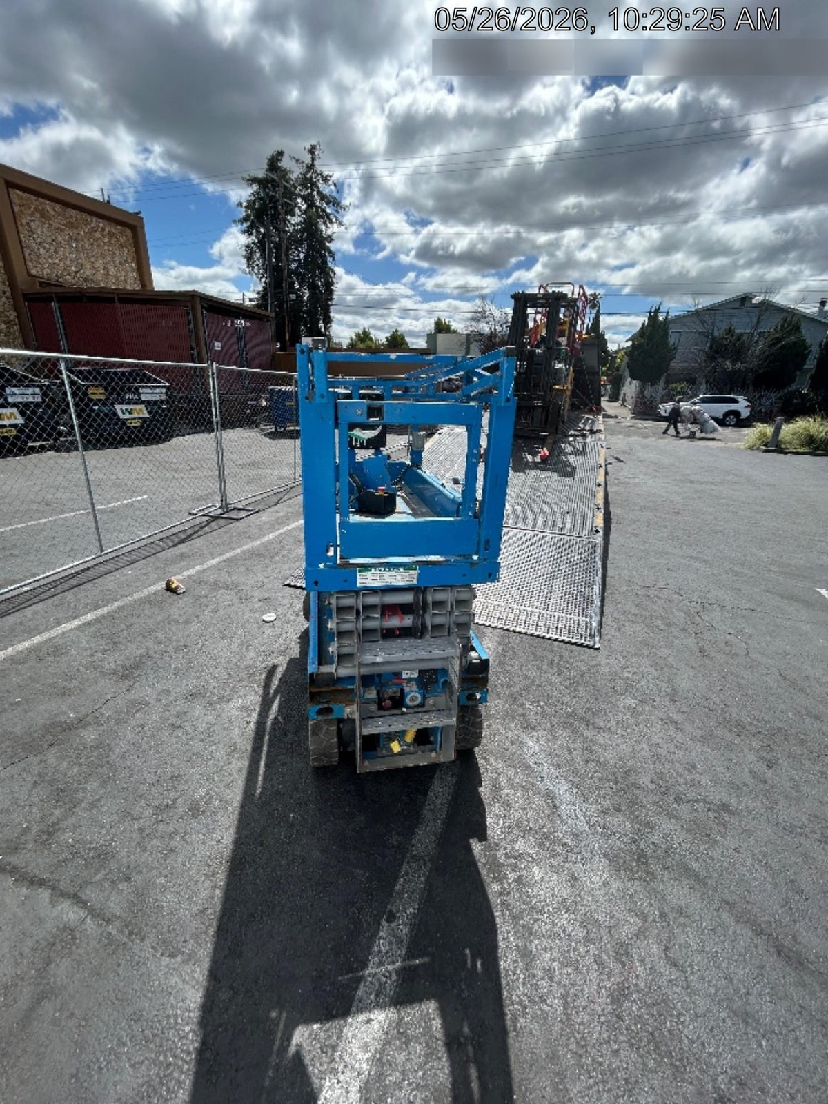 2020 Genie GS-1930 Solid Non Marking Tires, Beacon, Folding rails with half height swing gate, 800W Inverter