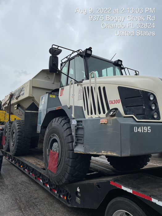 2018 TEREX TA300