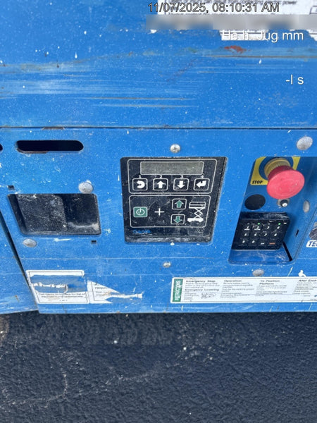 2019 Genie GS-2632 Folding rails with half height swing gate
