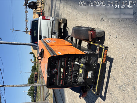 2022 Lincoln Electric LE400 Kubota V1505, Trlr, Cable Rack, Light Kit, ES Decals, T3