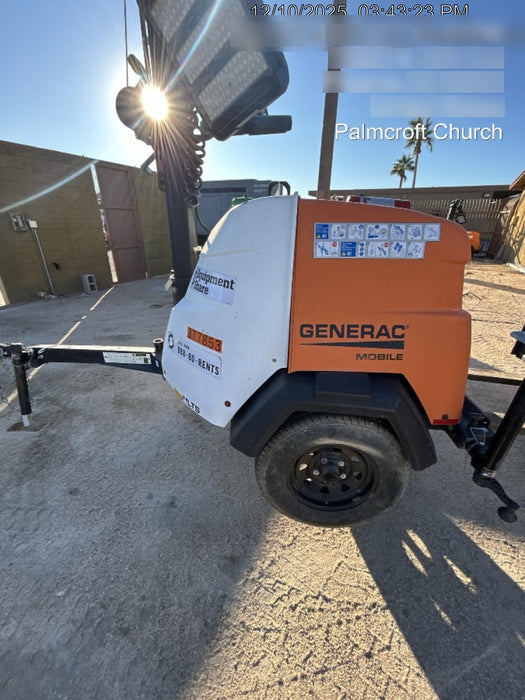 2023 Generac MLT2 Diesel, Flex Switch 120V Input, Powerzone Controller, 
(4) 320W LED Lights, 4kW Generator, 39.9 Gal Fuel Tank, 2" Ball, T3