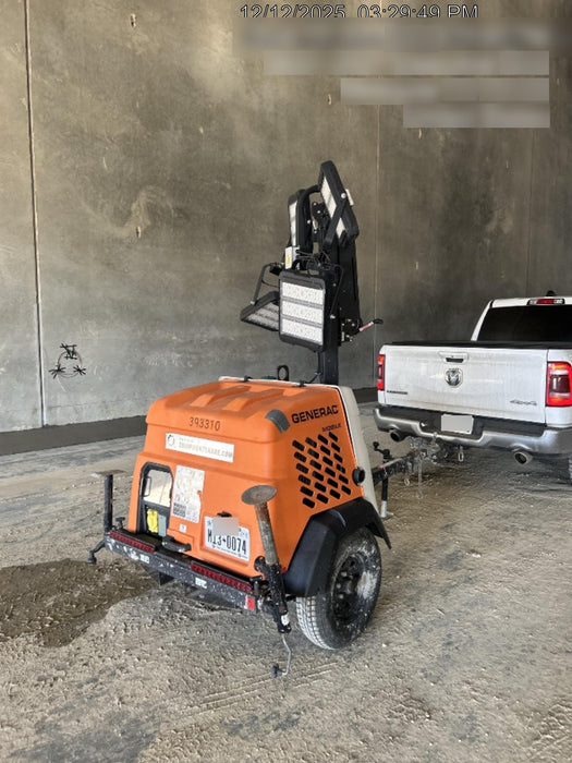 2024 Generac MLT2 Diesel, Flex Switch 120V Input, Powerzone Controller, 
(4) 320W LED Lights, 4kW Generator, 39.9 Gal Fuel Tank, 2" Ball, T3