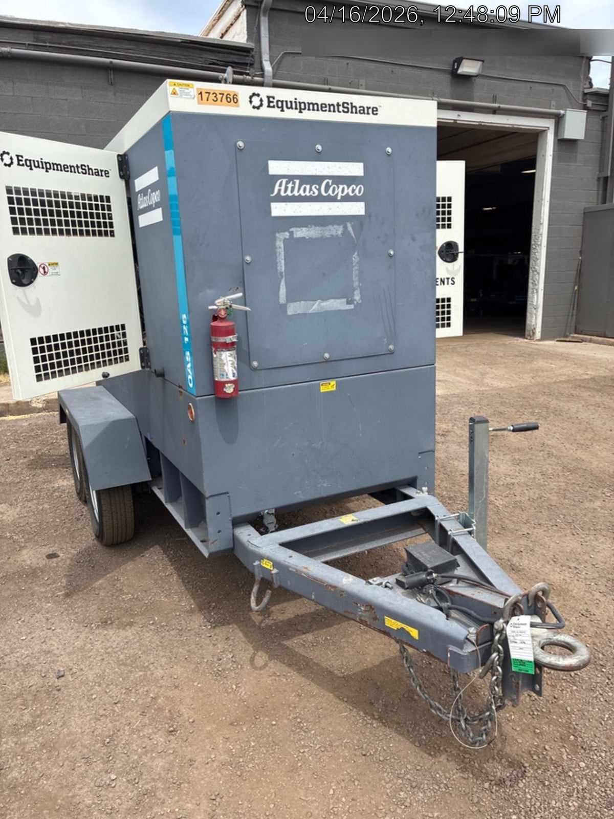 2021 ATLAS COPCO QAS 125