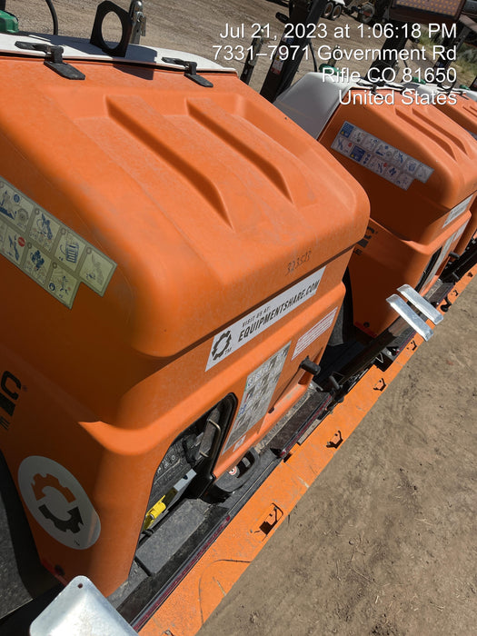 2023 Generac MLT2 Diesel, Flex Switch 120V Input, Powerzone Controller, (4) 320W LED Lights, 4kW Generator, 39.9 Gal Fuel Tank, 2" Ball, T3