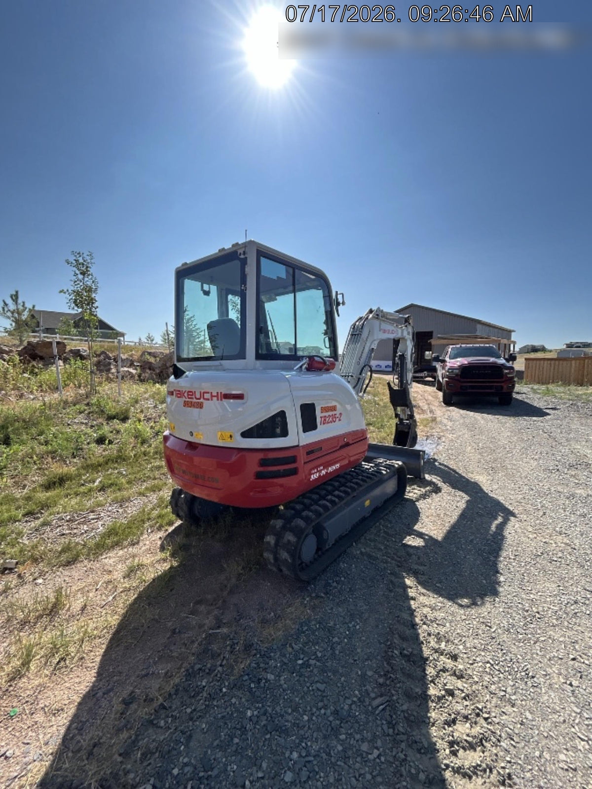 2025 TAKEUCHI TB235-2CR