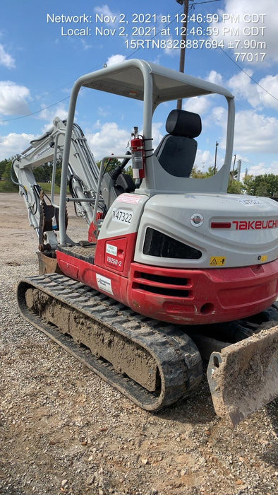 2021 TAKEUCHI TB250-2
