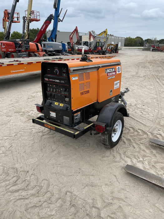 2021 Lincoln Electric Vantage 322 Vantage 322 Ready Pak 3 w/ Decals, ORANGE (includes trailer, cable rack, fender light kit) NO Telematics