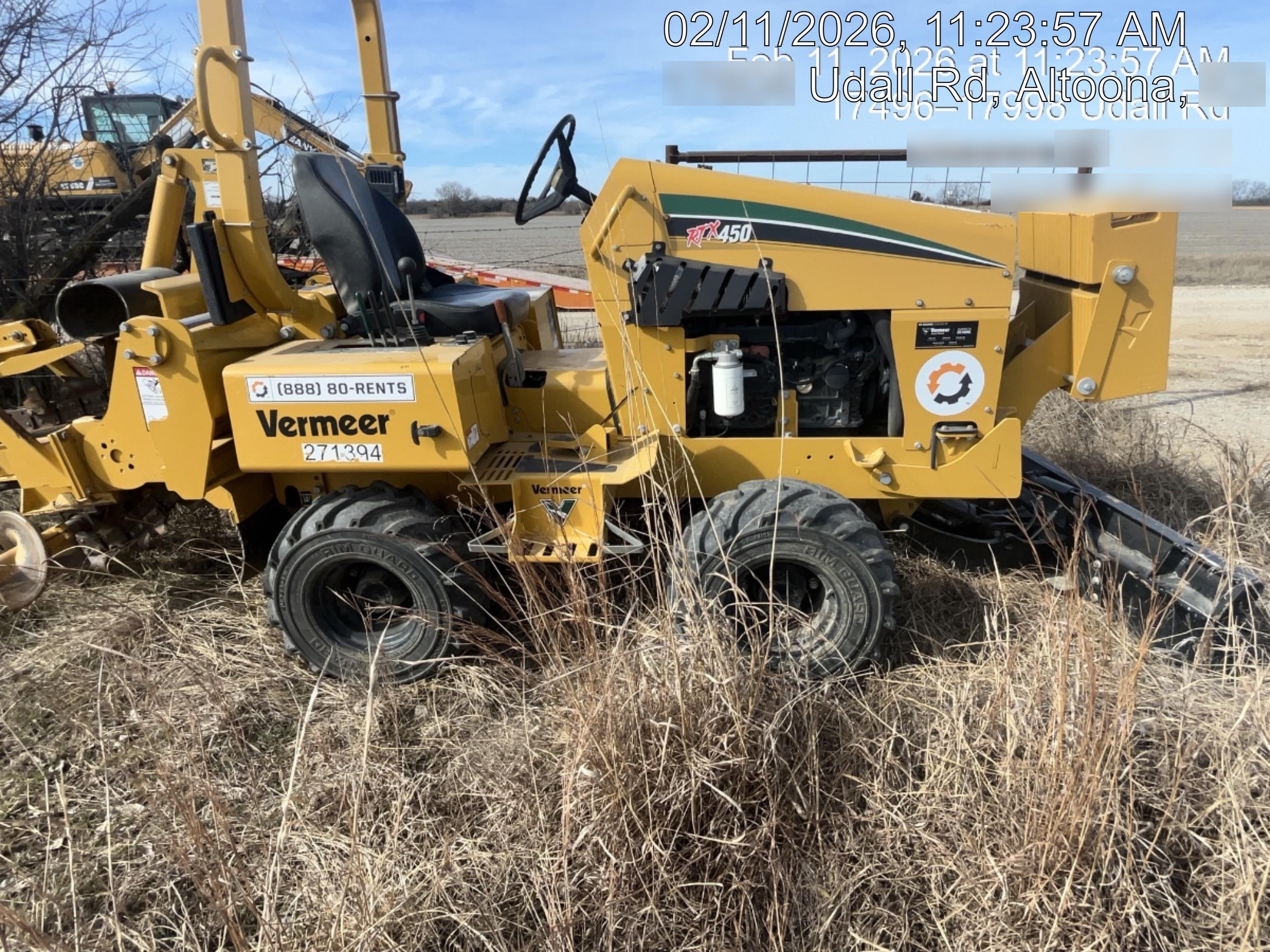 2023 VERMEER RTX450