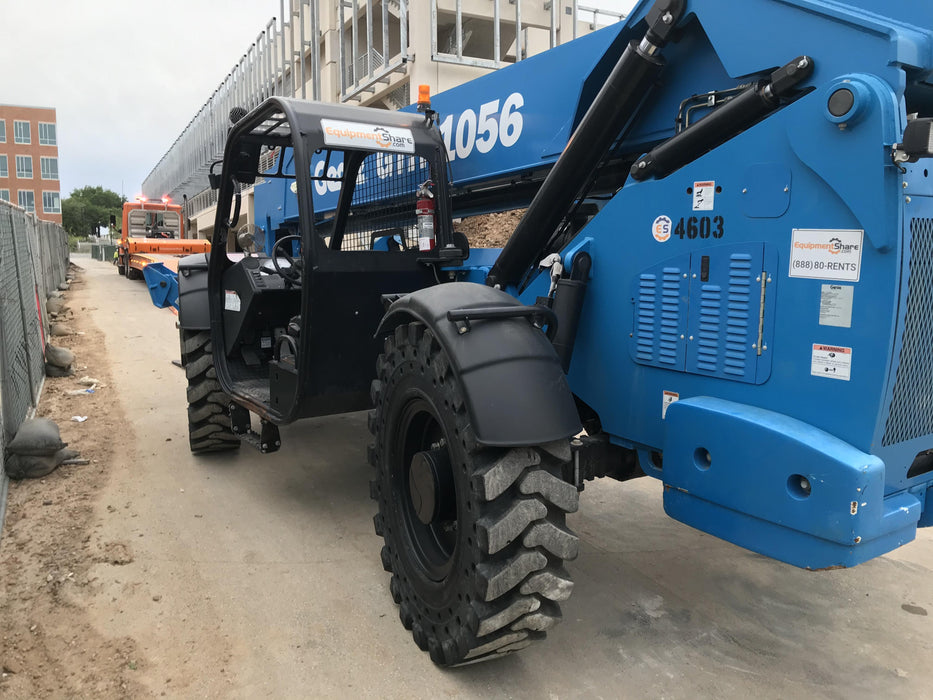 2017 Genie GTH-1056 Genie GTH1056, Solid Tires, 60" carriage, Light Kit, Open ROPS