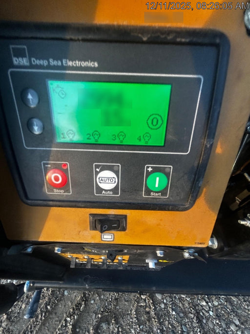 2021 Allmand NLV3GR (4) LED Light Fixture 350W, 23' Vertical Mast, 3kW Prime, Towable, Deep Sea L401, Leveling Jacks, Yanmar T4F 5.8hp