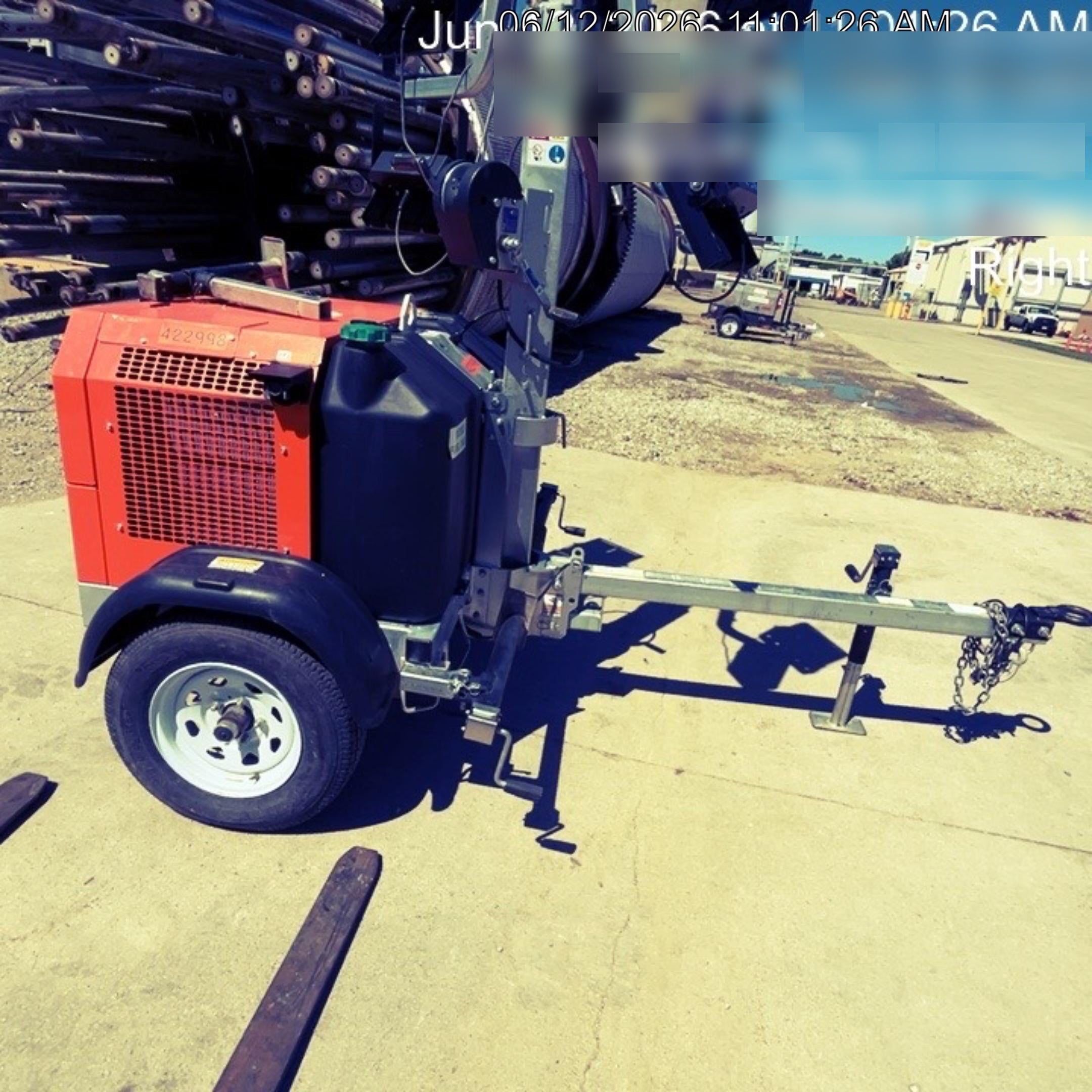 2024 Wanco WLTT-4MM4K Diesel, Deep Sea Controller, Shore Power Plug, Auto Start, (4) 350W LED Floodlights, 4kW Generator, 60 Gal Fuel Tank, 2" Ball, T3