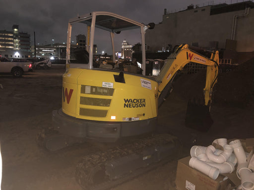 2020 Wacker Neuson EZ36 MX,TRK,LONG,CANOPY w/QC Coupler, 12"/18"/24" HD Buckets