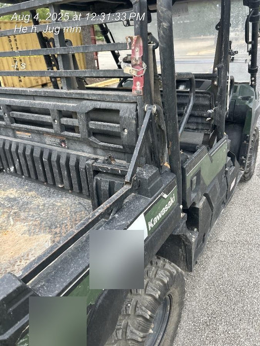 2019 Kawasaki Mule PRO-FXT Standard Options, Backup Alarm, Beacon, Plastic Hard Top, Poly Windshield, Horn Kit