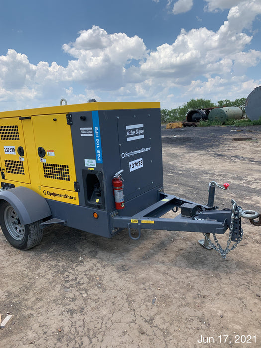 2021 ATLAS COPCO PAS 100 HF CS Enclosed