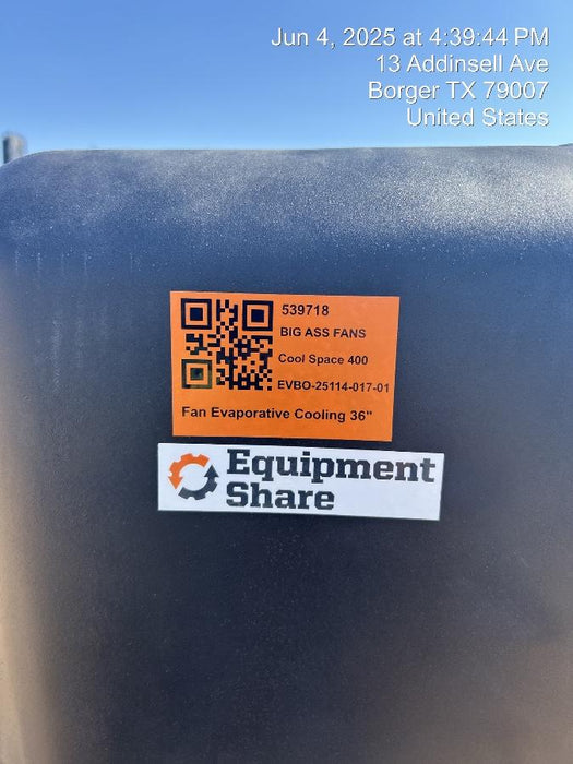 2025 BIG ASS FANS Cool Space 400